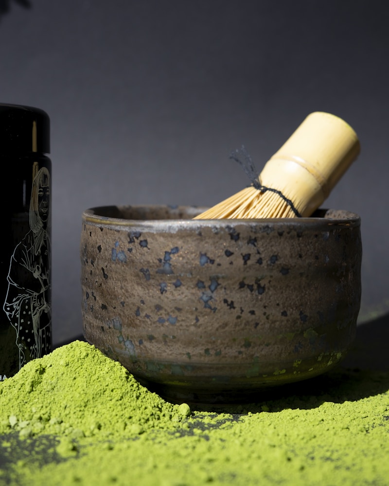 Matcha Green Tea — natural source imagery